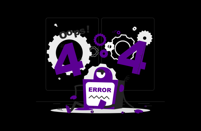 404 Error Illustration